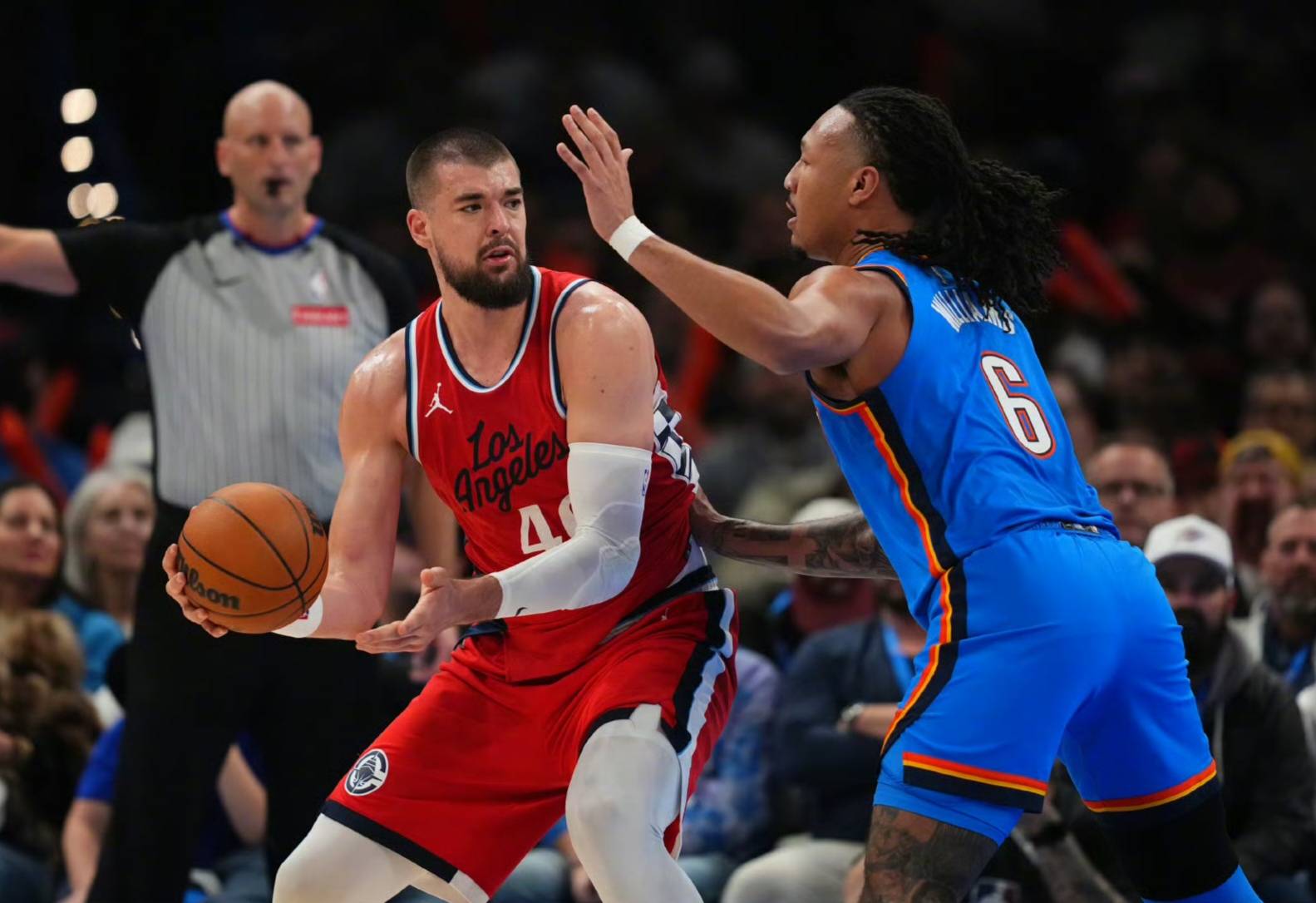 快船因伤缺席雷霆比赛